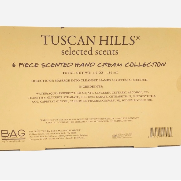 Tuscan Hills Hand Cream NWT - Picture 3 of 3